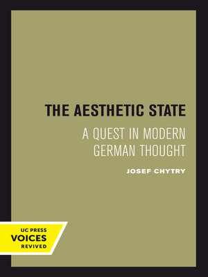 cover image of The Aesthetic State